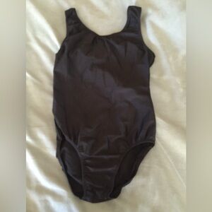NWOT Tumblewear Girls Gymnastics/Dance Black Leotard Size 12